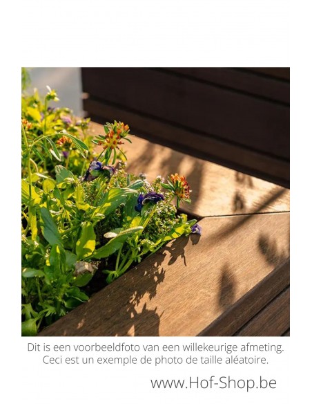 Bandu 120 x 120 x 85 cm - Adezz Plantenbak in hardhout