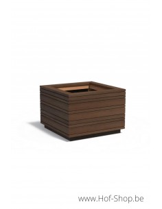 Bandu 120 x 120 x 85 cm - Adezz Plantenbak in hardhout