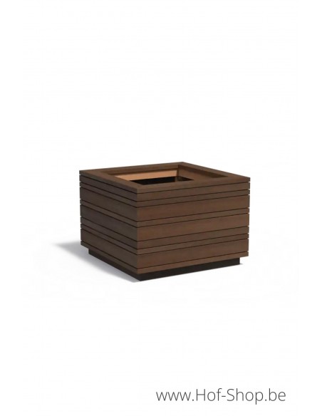Bandu 120 x 120 x 85 cm - Jardinière Adezz en bois dur