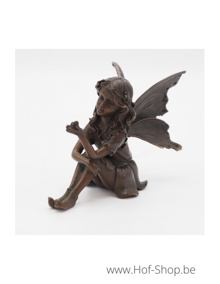 Femme assise - statue en bronze (AN1065BR-B)