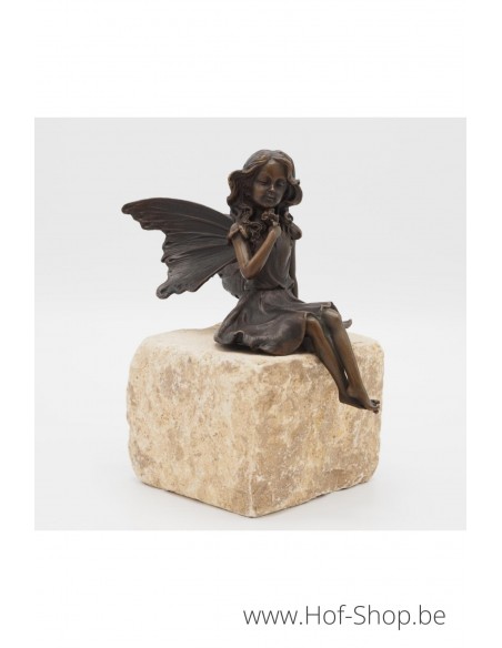 Femme assise - statue en bronze (AN1229BR-B)