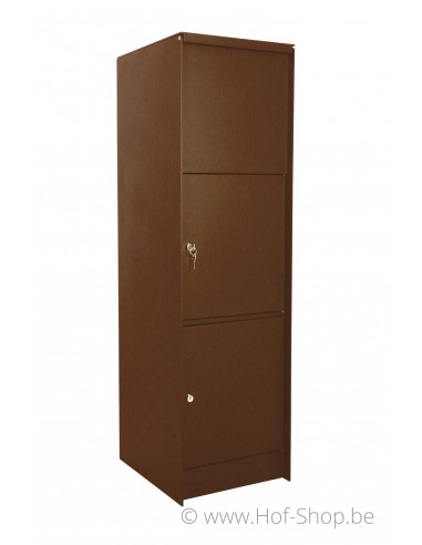 Fenix Top Large Cortenstaal Look- pakketbus aluminium