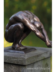 Plongeur - statue en bronze (AN1300BR-B)