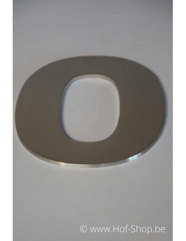 Numéro 0 Arte - acier inoxydable de 12 cm de haut AB collectie