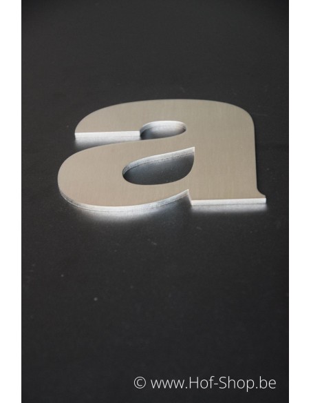 Lettre a Arte - acier inoxydable de 9,5 cm de haut AB collectie