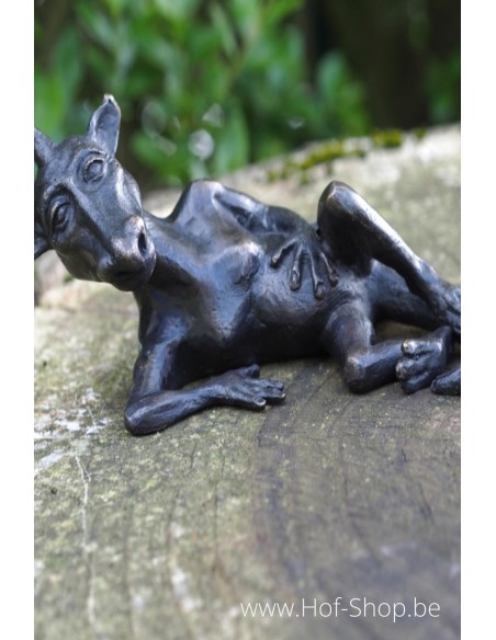 Dragon menteur - statue en bronze (AN1371BR-B)