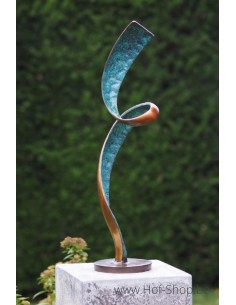 Sculpture moderne 'Helix' - statue en bronze (AN1546BR-HP)