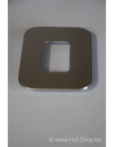 Numéro 0 Designer - acier inoxydable de 12 cm de haut AB collectie