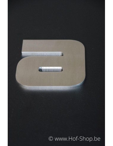 Lettre a Designer- acier inoxydable de 9,5 cm de haut AB collectie