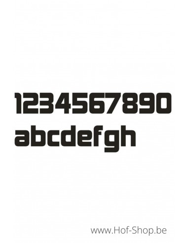 Lettre c avec espaceurs Design - acier inoxydable de 9 cm de haut
