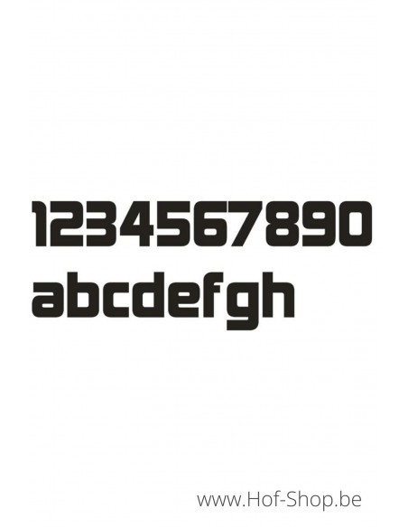 Lettre c avec espaceurs Design - acier inoxydable de 9 cm de haut