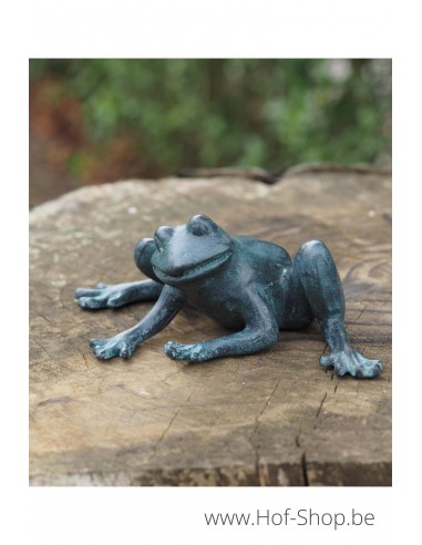 Grenouille - statue en bronze (AN2678BR-V)