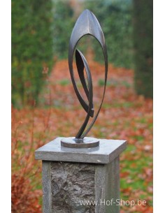 Moderne sculptuur 'Endless' klein - bronzen beeld (AN2682BR-BI)