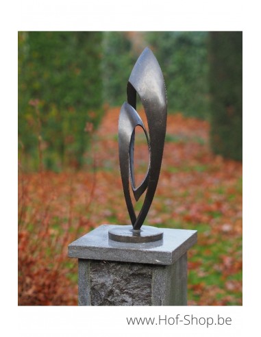 Moderne sculptuur 'Endless' klein - bronzen beeld (AN2682BR-BI)