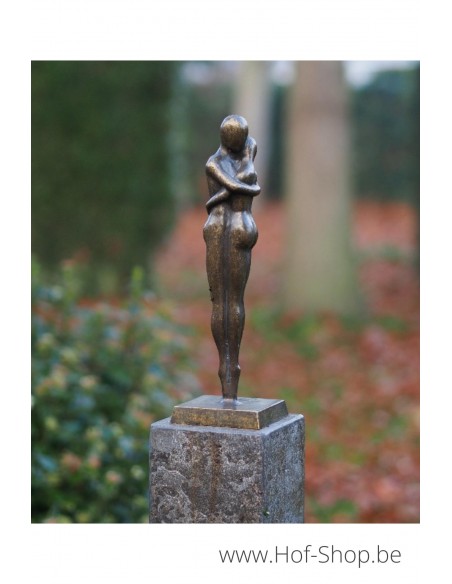 Couple d'amoureux modernes - statue en bronze (AN2702BR-BI)