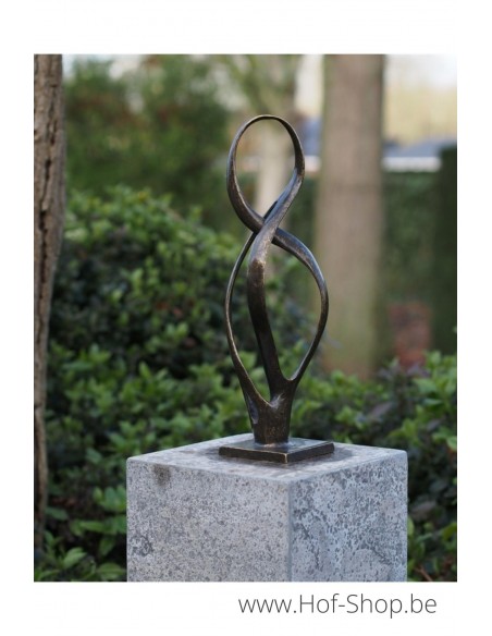 Moderne sculptuur - bronzen beeld (AN2853BR-BI)