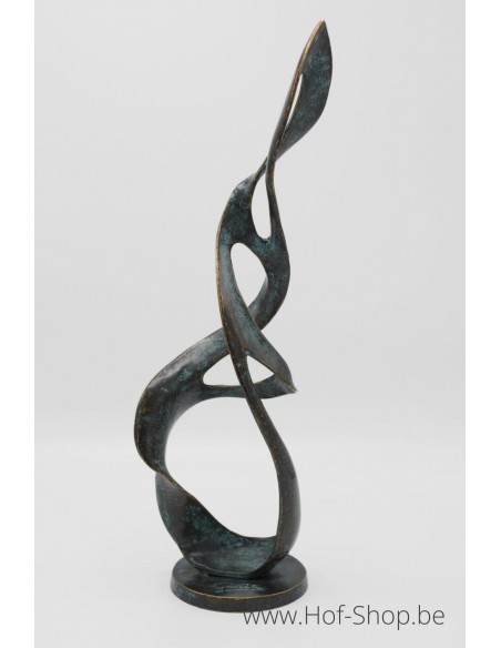 Abstract sculpture - statue en bronze (AN2855BR-VI)
