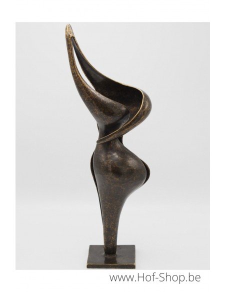 Abstract sculpture - statue en bronze (AN2856BR-BI)