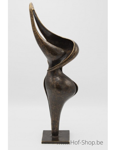 Abstract sculpture - statue en bronze (AN2856BR-BI)