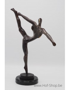 Moderne danser - bronzen beeld (AN7660BR-C)