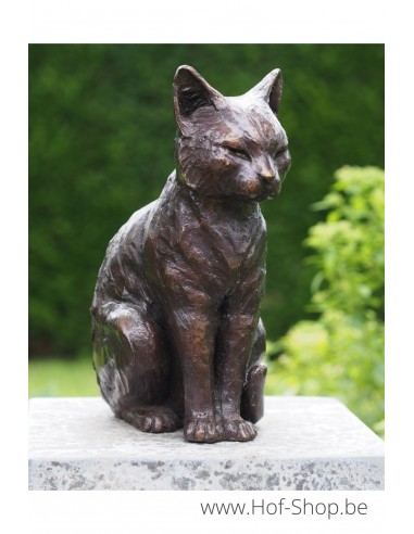 Chat - statue en bronze (BS1402B)