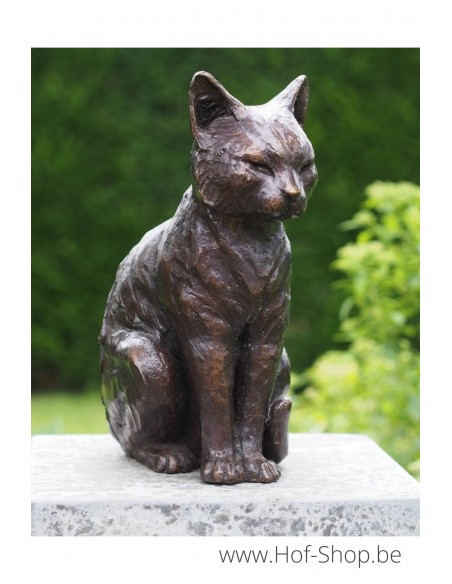 Chat - statue en bronze (BS1402B)