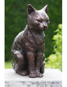 Kat - bronzen beeld (BS1402B)