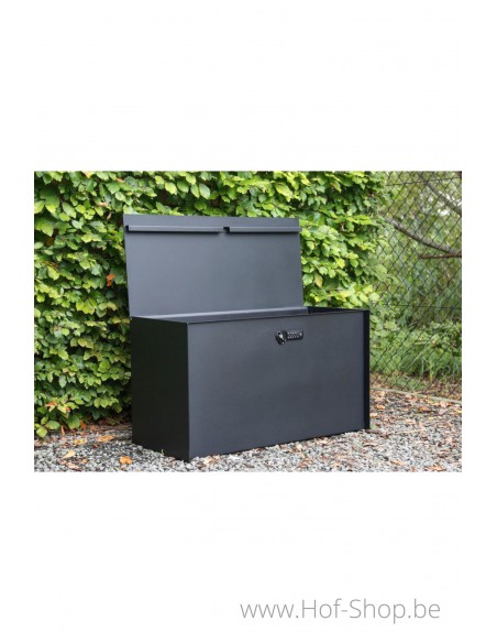 Bulkbox Aspect acier Corten - eSafe boîte à colis aluminium