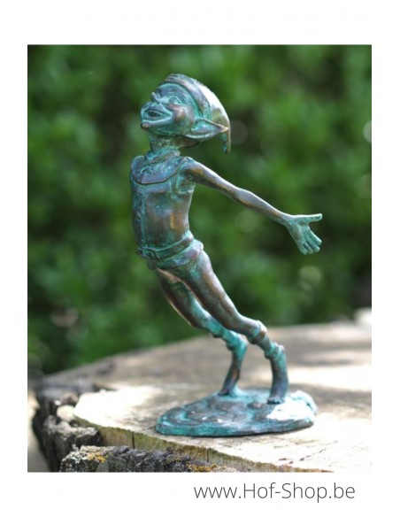 Pixie avec les bras en arrière - statue en bronze (BS1405V)