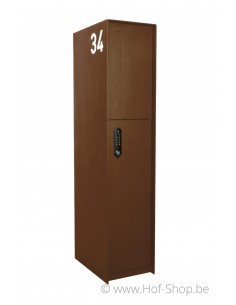 Fenix Front Aspect acier Corten - eSafe boîte à colis aluminium