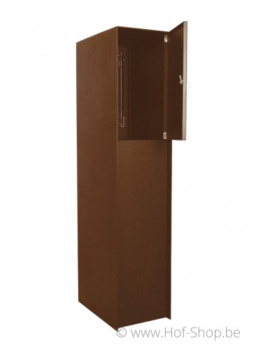 Fenix Front Aspect acier Corten - eSafe boîte à colis aluminium