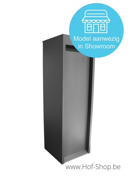 Colum avec parcelbox - Boîte  à colis aluminium Larob