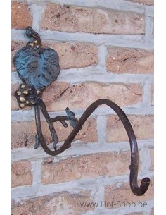 Ophanghaak met druiventak - bronzen beeld (KY7209V)