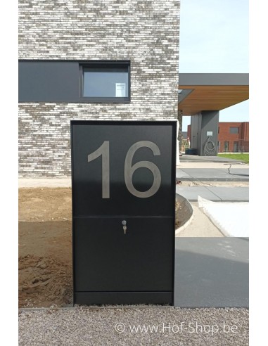 Numéro 1 - acier inoxydable de 30 cm de haut (Ari) - Fin de série