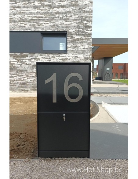 Numéro 1 - acier inoxydable de 30 cm de haut (Ari) - Fin de série