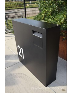 TOONZAALMODEL Carré Collibox gelakt - Arduo pakketbus inox