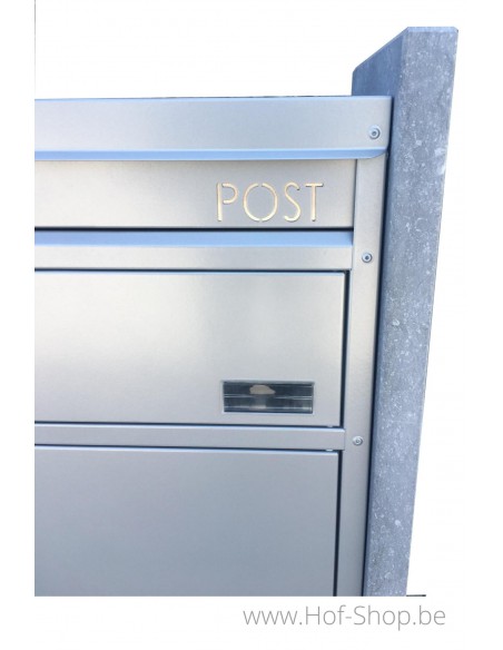 Milano Parcel Smokey Grey - boîte à colis VASP en pierre blue