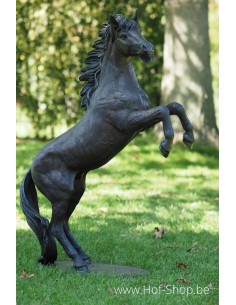 Cheval d'élevage - sculpture en bronze (B1096)