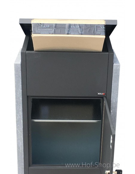 Torino Big Parcel Front Door anthracite - boîte à colis VASP en pierre blue