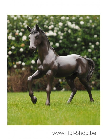 Cheval - sculpture en bronze (B1199-3)