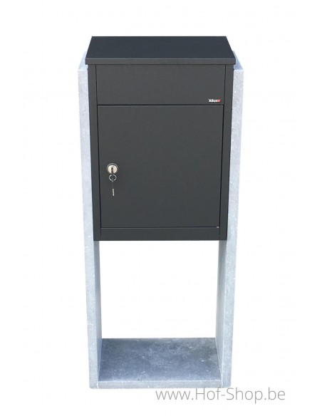 Torino Parcel Noir - boîte à colis VASP en pierre blue