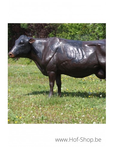 Grosse vache - statue en bronze (B91154)