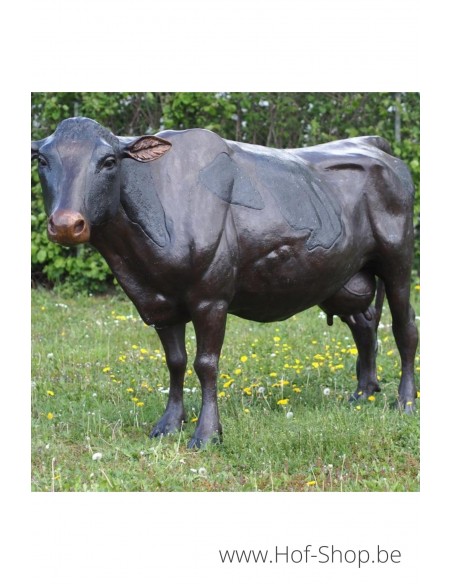 Grosse vache - statue en bronze (B91154)