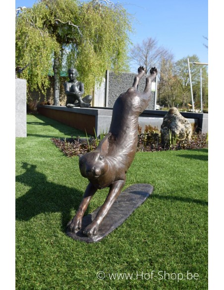 B94570-rennende-haas-bronzen-beeld-kopen