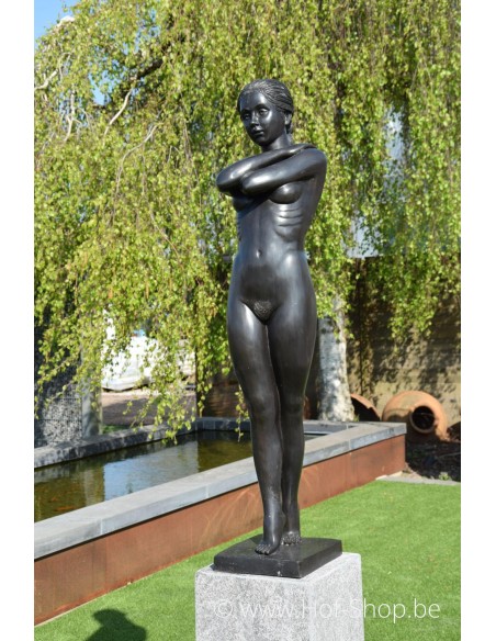 Staand naakt - bronzen beeld (B675)