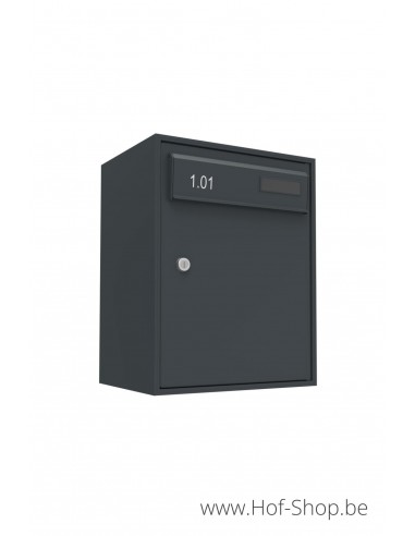 Boxis 540/D/505 (40 x 31 x 24 cm) - brievenbus aluminium