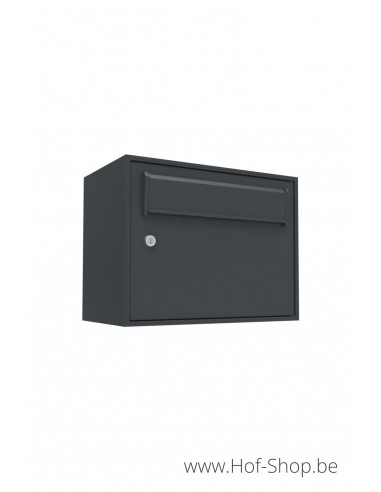 Boxis RAL 7016 - 544/D/515 (31 x 40 x 24 cm) - brievenbus aluminium