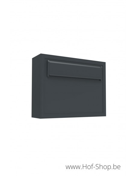 Boxis RAL 7016 - 545/515 (31 x 40 x 12 cm) - brievenbus aluminium
