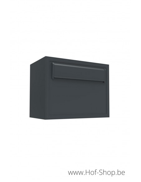 Boxis RAL 7016 - 545/D/515 (31 x 40 x 24 cm) - brievenbus aluminium