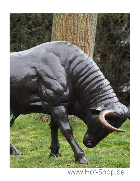 Stier - bronzen beeld (B82058)